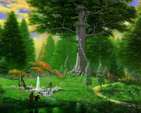 Картинка фэнтези пейзажи