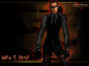 Картинка аниме hellsing