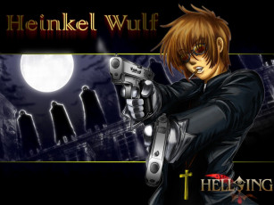 Картинка аниме hellsing