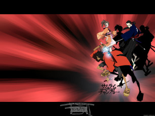 Картинка аниме samurai champloo
