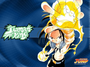 Картинка аниме shaman king