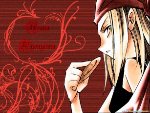 Картинка аниме shaman king