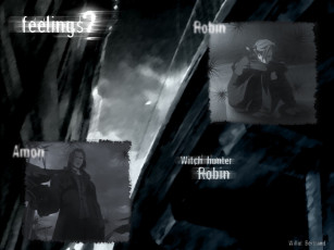 обоя аниме, witch, hunter, robin