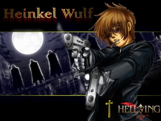 Обои картинки фото аниме, hellsing