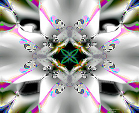 Картинка 3д графика fractal фракталы