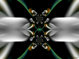 Картинка 3д графика fractal фракталы