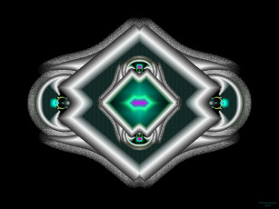 Картинка 3д графика fractal фракталы