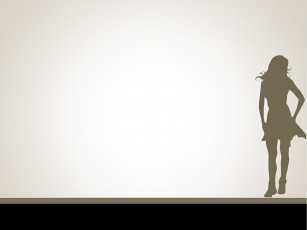 Картинка векторная графика девушка