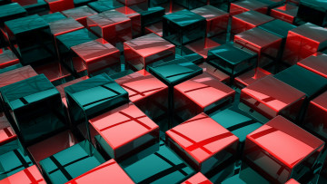 Картинка 3д графика другое кубики