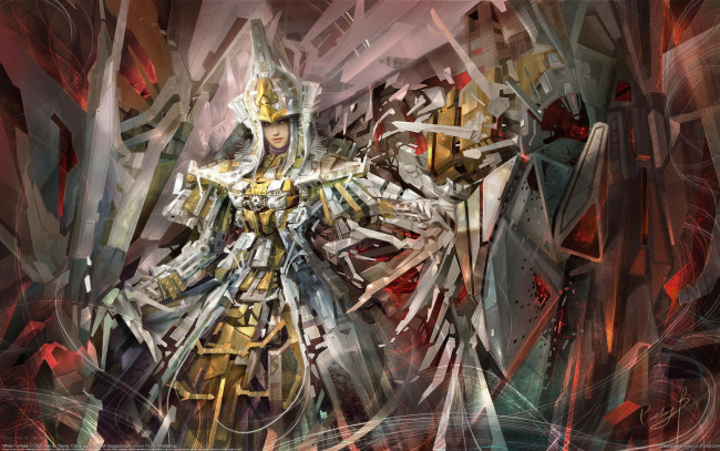 Обои картинки фото chun, hay, au, yeung, фэнтези, девушки