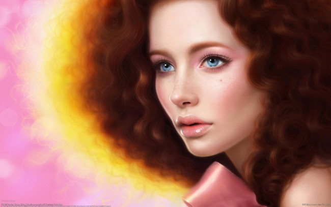 Обои картинки фото рисованные, люди