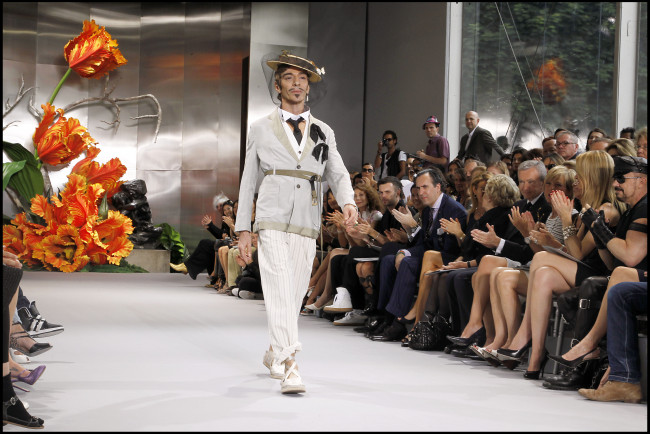 Обои картинки фото мужчины, john, galliano, мода, модельер