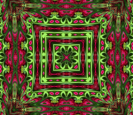 Картинка 3д графика fractal фракталы фон цвета узор