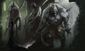 Картинка фэнтези существа оружие