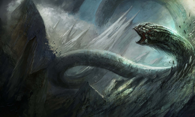 Обои картинки фото фэнтези, существа, гидра