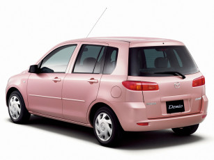 Картинка автомобили mazda demio stardust pink dy3w-