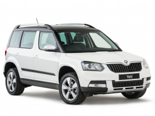 Картинка автомобили skoda светлый 2014г au-spec outdoor yeti