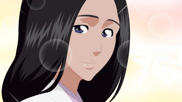 Картинка векторная+графика девушки взгляд