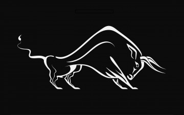 Картинка рисованные минимализм бык