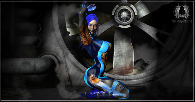 Обои картинки фото 3д графика, эльфы , elves, взгляд, эльфийка