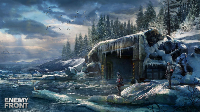 Обои картинки фото enemy front, видео игры, - enemy front, экшен, вражеский, фронт, шутер, front, enemy