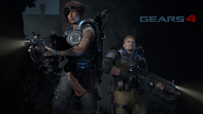 Обои картинки фото gears of war 4, видео игры, - gears of war 4, фантастика, action, боевик, gears, of, war, 4