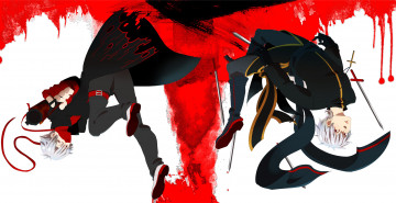 Картинка аниме оружие +техника +технологии парни