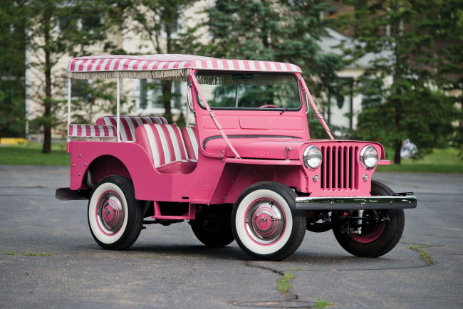 Обои картинки фото автомобили, willys, 1960г, jeep, gala, surrey