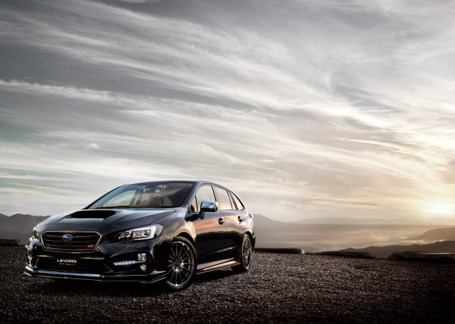 Обои картинки фото автомобили, subaru, levorg, sti, sport, 2016г