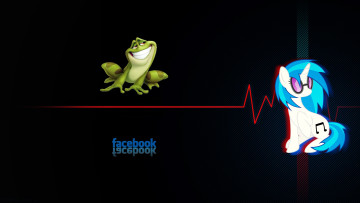 обоя компьютеры, facebook, фон, логотип