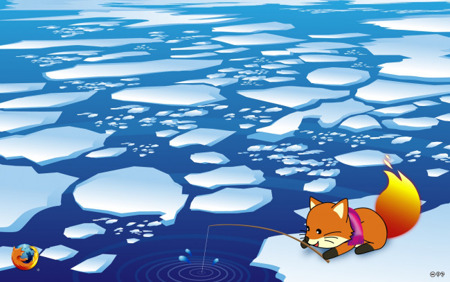 Обои картинки фото компьютеры, mozilla firefox, логотип, фон