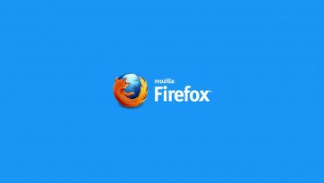 обоя компьютеры, mozilla firefox, фон, логотип