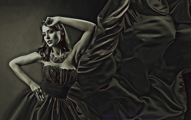 Обои картинки фото календари, компьютерный дизайн, 2019, calendar, женщина, поза, девушка, модель