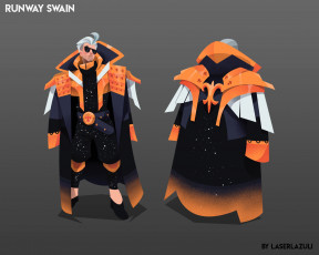 Картинка видео+игры league+of+legends swain плащ