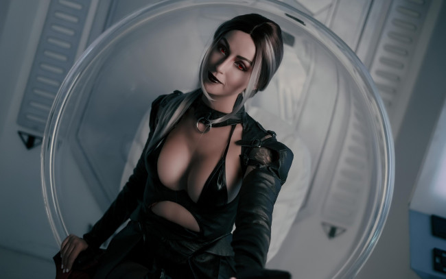 Обои картинки фото девушки, - креатив,  косплей, красивая, девушка, lera, himera, валерия, химера, лера