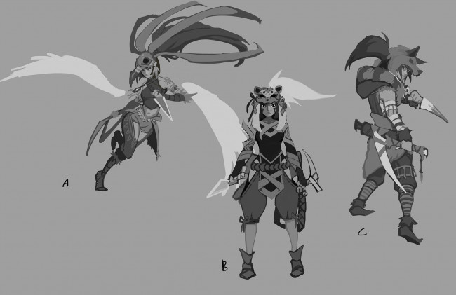 Обои картинки фото видео игры, league of legends, персонажи, образы, garuda, akali