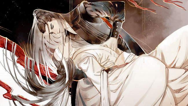 Обои картинки фото сюэ ян и сяо синчень, рисованное, кино,  мультфильмы, the, untamed, неукротимый, повелитель, чэньцин, мосян, тунсю, mo, dao, zu, shi, магистр, дьявольского, культа