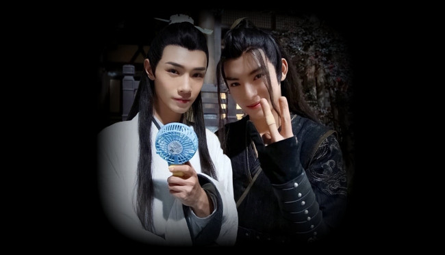 Обои картинки фото ван хаосюань,  сун цзиян, разное, знаменитости, the, untamed, неукротимый, повелитель, чэньцин, мосян, тунсю, mo, dao, zu, shi, магистр, дьявольского, культа