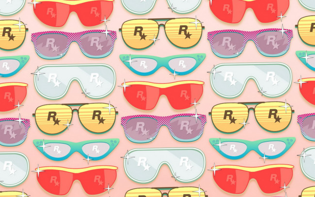 Обои картинки фото рисованное, - другое, очки