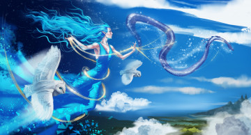 Картинка фэнтези красавицы+и+чудовища девушка