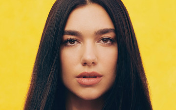 Картинка музыка dua+lipa портрет