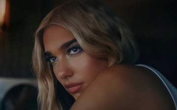 Картинка музыка dua+lipa портрет