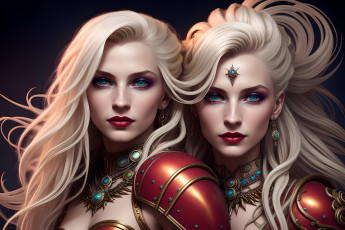 Картинка фэнтези девушки нейросети графика нейроарт ai art нейронные сети рисунки нейро искусство