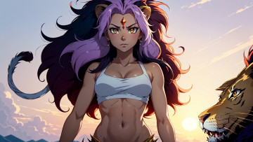 Картинка аниме животные +существа нейросети графика нейроарт ai art нейронные сети рисунки нейро искусство