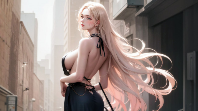 Обои картинки фото аниме, unknown,  другое , нейросети, графика, нейроарт, ai, art, нейронные, сети, рисунки, нейро, искусство