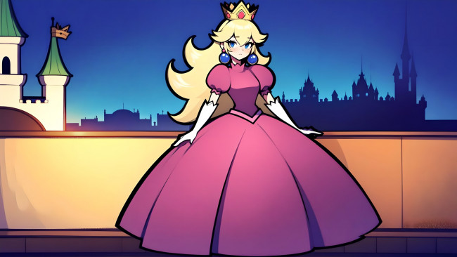 Обои картинки фото видео игры, super mario bros, нейросети, графика, нейроарт, ai, art, нейронные, сети, рисунки, нейро, искусство