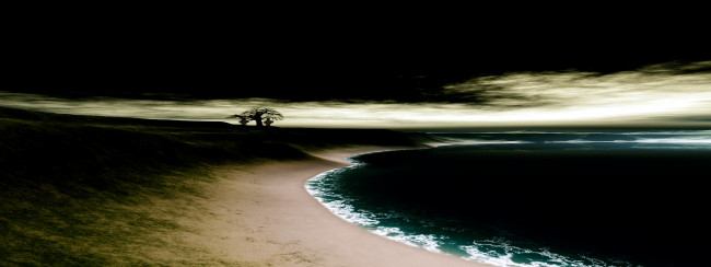 Обои картинки фото till, death, us, do, part, 3д, графика, nature, landscape, природа