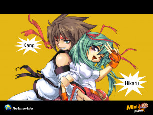 обоя mini, fighter, видео, игры