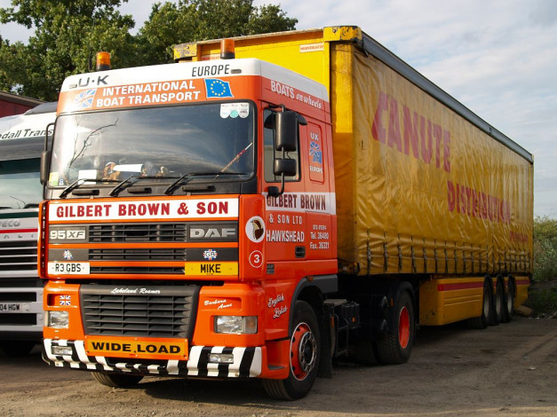 Обои картинки фото автомобили, daf