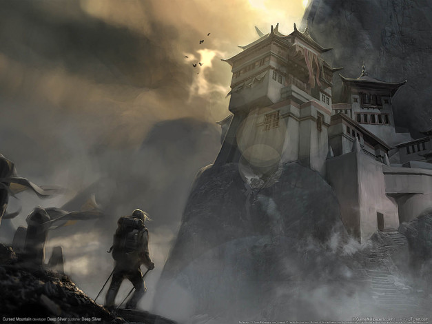 Обои картинки фото cursed, mountain, видео, игры